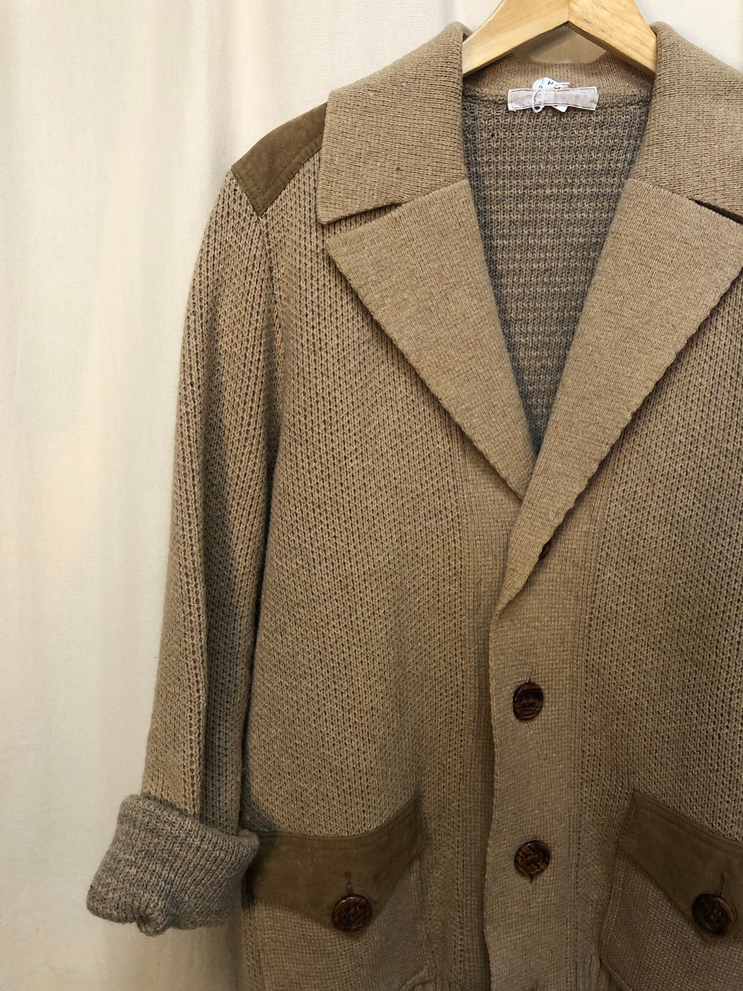 Veste en maille vintage