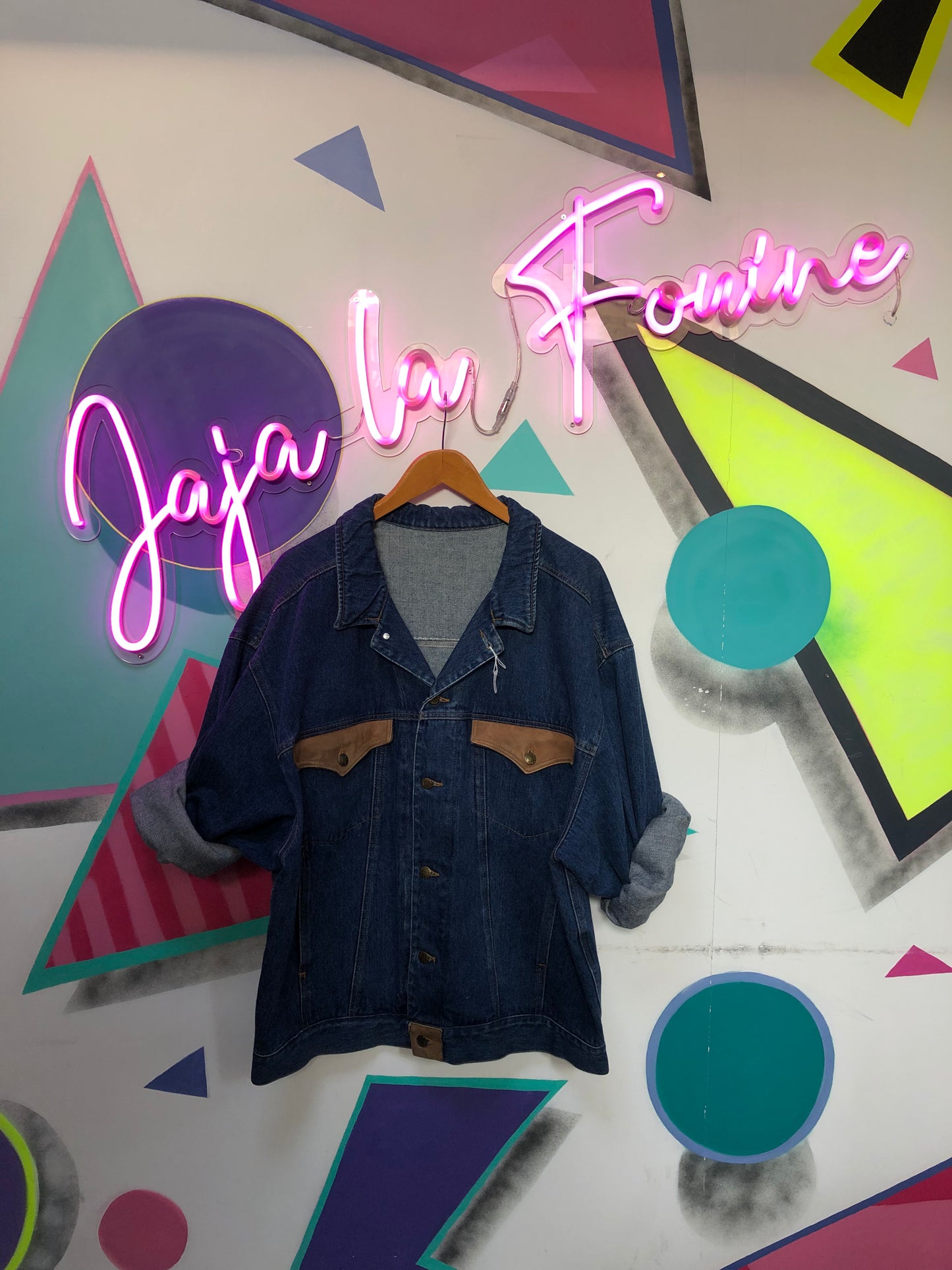 Veste en jean oversized