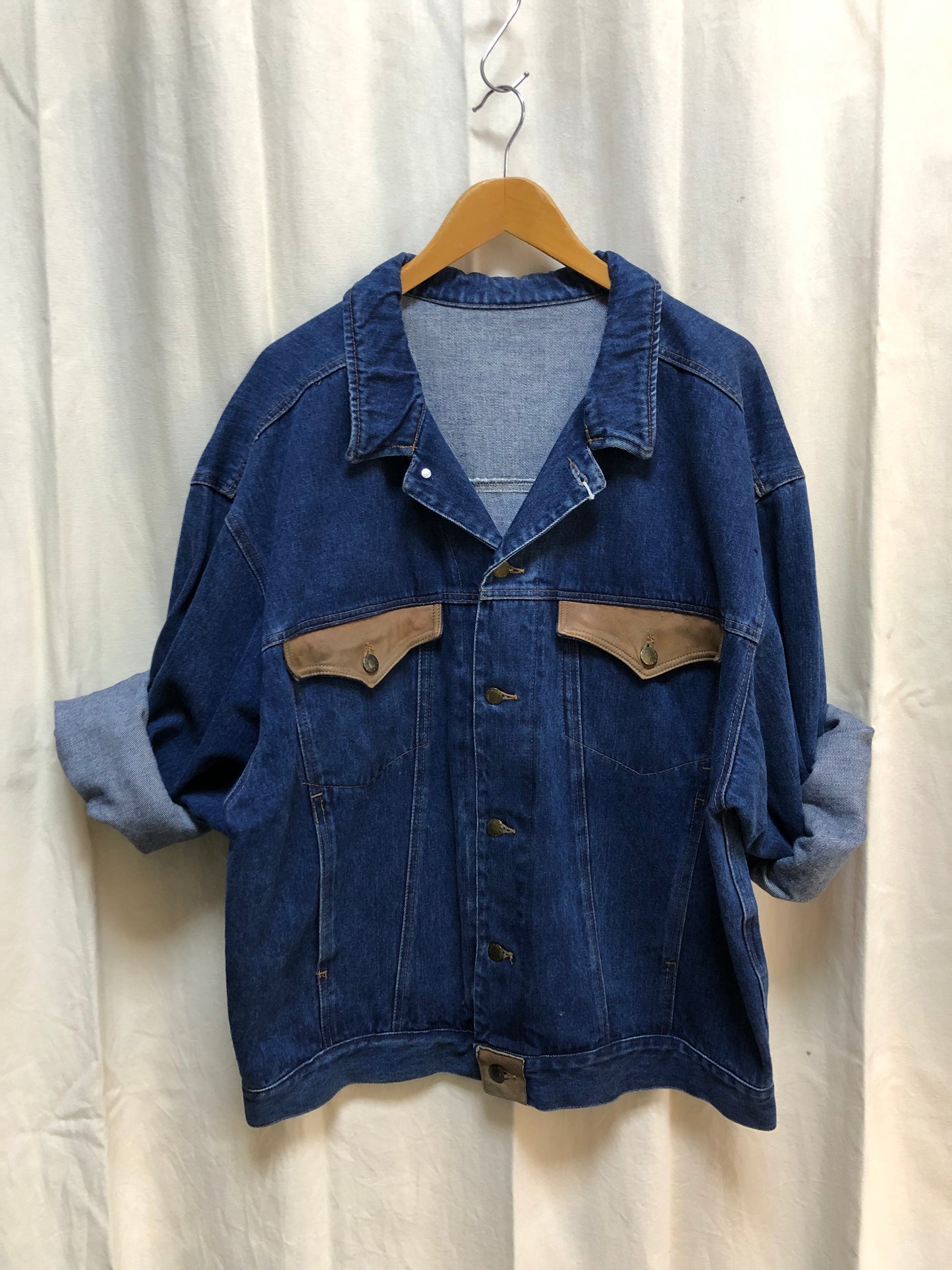 Veste en jean oversized