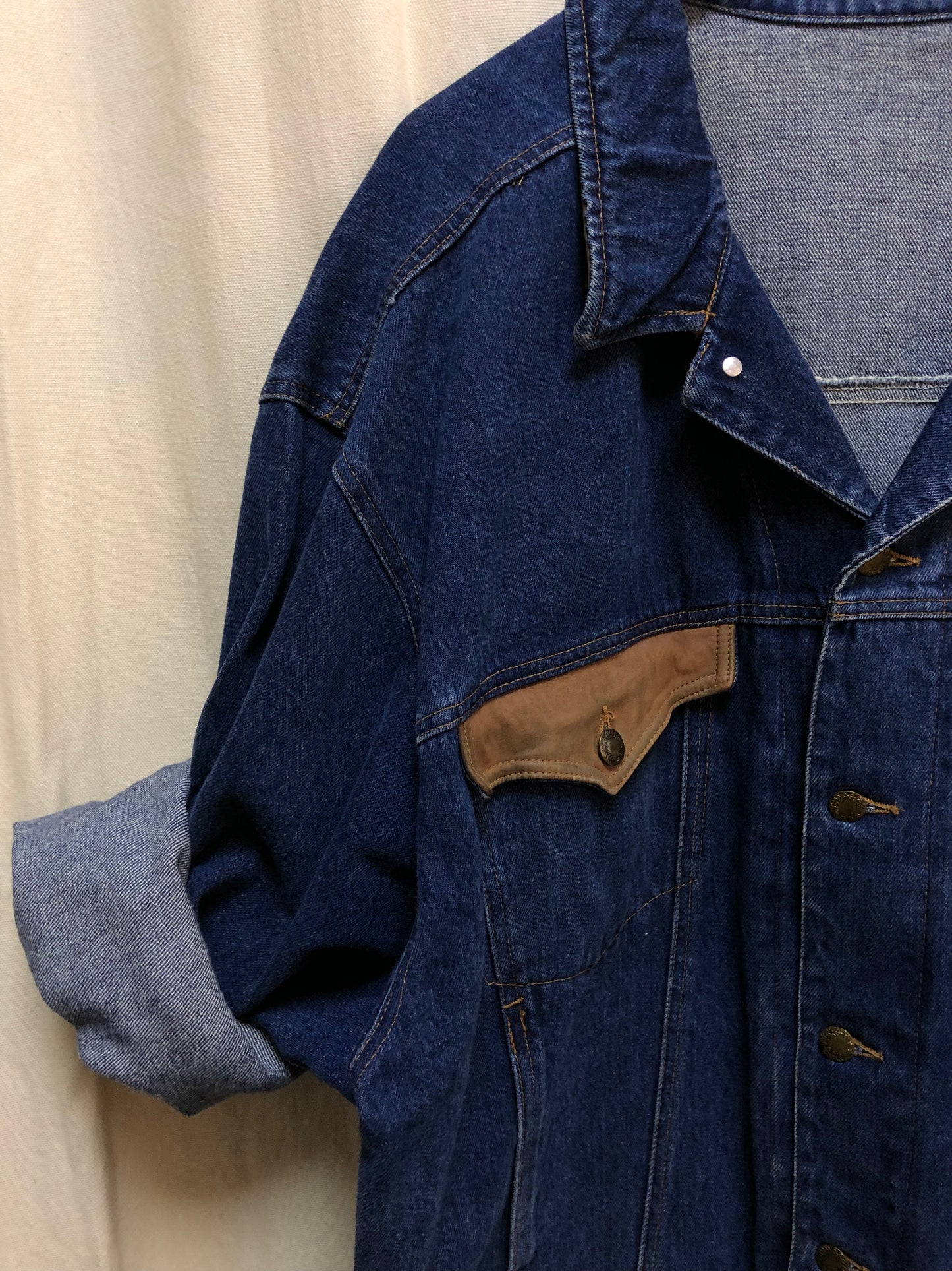Veste en jean oversized