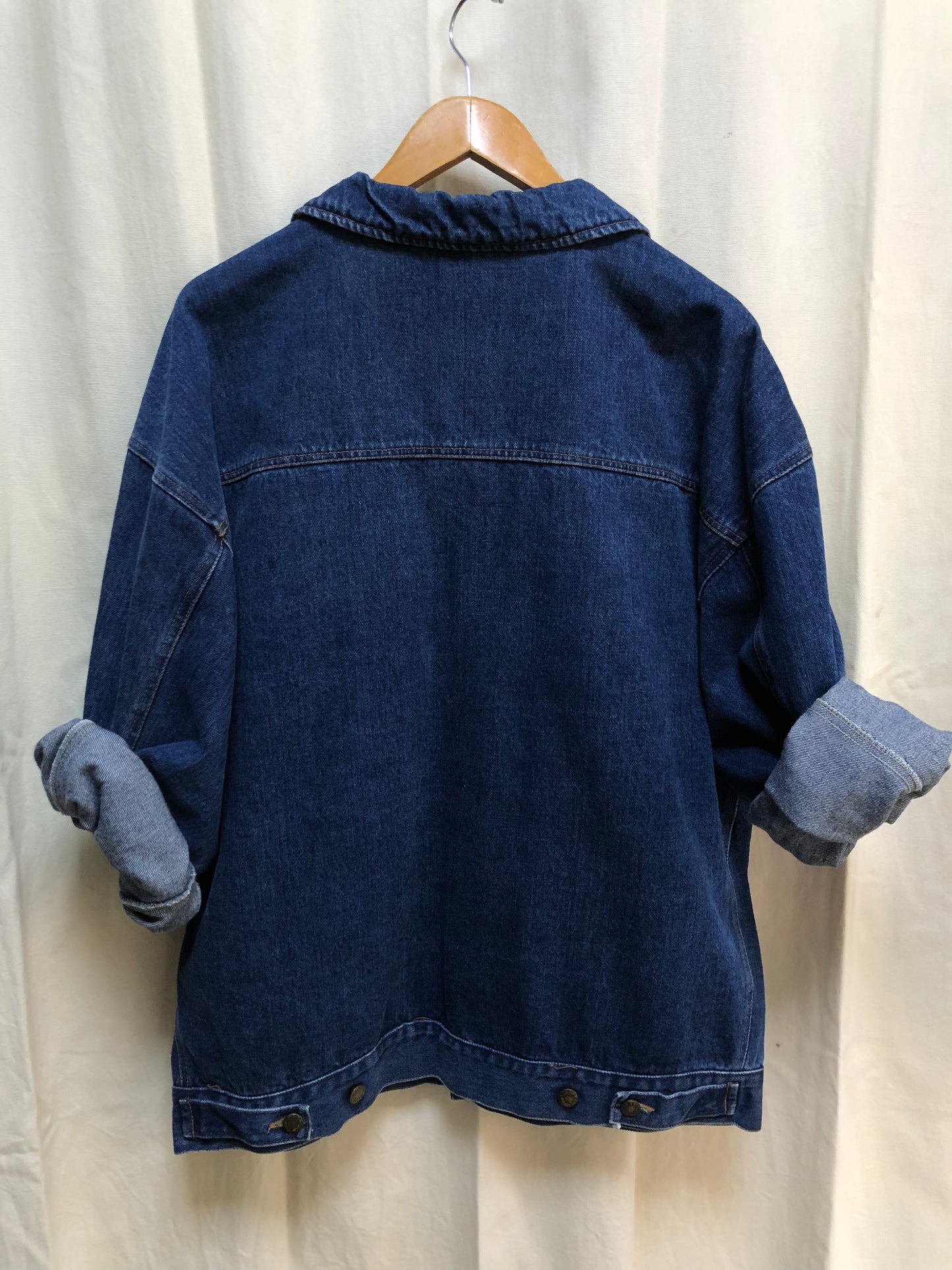 Veste en jean oversized