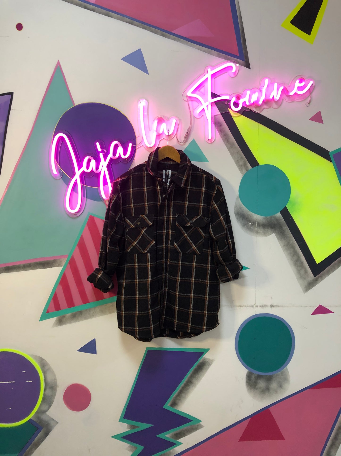 Veste en flanelle