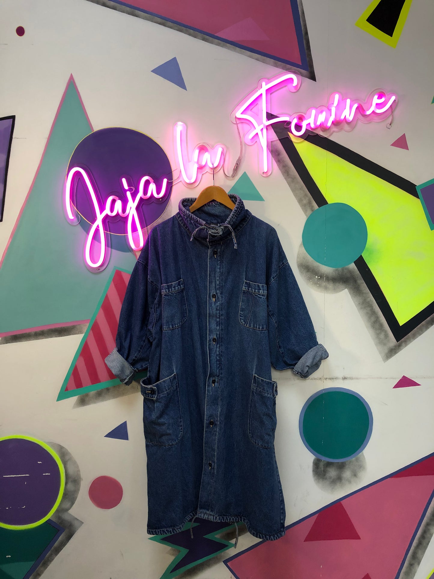 Manteau en jean